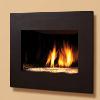Delano Direct Vent - 26,000 BTU High Efficiency: Natural Gas - 79.8%; LP Gas - 81.18%; Quick-Latch, Glass 23¾" X 30 1/16"; Curved Black Firebox Lining; Bottom Light Kit;  Remote Control - Thermostatic (Flame, Light & Fan adjustment; Natural or LP Gas