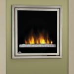 Napoleon EF30 Clean Face Electric Fireplace - 5000 btu heating; easy install in a mantel or on drywall; available with logs or Crystaline glass with 3 speed blower; remote control standard; operate with or without heat - enjoy year round!