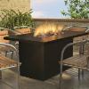 Key West Bar Height Cocktail Table with Fire Feature; 57 1/2" X 31" W - 42" Tall