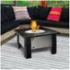 Table with Optional Black Granite Top