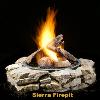 The Sierra Outdoor Firepit brings the warmth and beauty of Hargrove to your backyard, patio or outdoor room.  The Sierra features an all weather, stainless steel burner system, in combination with logs from our Mountain Timber series.