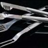 Stainless Tool Set - Tongs, Fork and Spatula