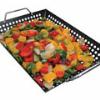 Rectangular wok/grill  toppers - Saute and grill delicate foods easily.