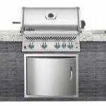 BIPRO500RB Prestige Pro Series Built-in Grill head - four commercial grade stainless burners; Jet-fire ignition system with backlit knobs; SS Wave Rod grids; Models for Natural or LP Gas.