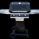 WNK Hybrid - Infrared with three infrared burners or combo with one infrared and twin cast stainless burners; Patented SearMagic Cooking grids and Warming Rack; Models for Natural or LP Gas.