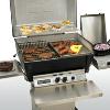 P3SX and P3SXN inlcude the Stainless Steel Griddle -
 perfect for making breakfast, searing scallops, and
 baking cookies.