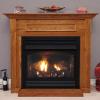Vail 32” - 32,000 Btu  Vent Free; Zero-Clearance - for in-Wall or Mantel Installation; Includes Slope Glaze Burner - Choose Ceramic Fiber or Refractory Concrete Log Set
Stacked Stone or Aged Brick Liner; Thermostat or Remote-Ready Millivolt
Made in USA. Natural or LP Gas
