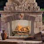 FMI Portofino Woodburning Outdoor Fireplace
