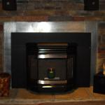 Astoria Pellet Insert by Travis - our client self installed the insert into his existing wood burning fireplace - ready for cold weather!