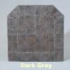 Contemporary Series Hearth Pads -  Dark Grey