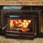 Clydesdale Insert: 6” Liner; Heats to: 2,000 sq. ft.; Burn Time: Up to 10 hours; Size: 60,000 BTU's; EPA Rating: 3.2 grams per hour; Efficiency: 79%; Max. Log Length: 22"; 2.4 cu. ft. firebox; Holds up to 48 lbs. of wood; Reversible front loading door easily converts to open from either the left.