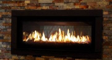 Stellar CML58 Fireplace with Glass Burner St Louis Dealer